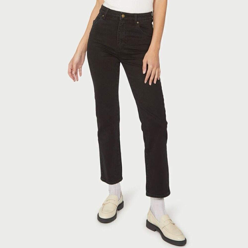 Rolla’s Original Straight Jeans in Comfort Jet Black Size 29 - Picture 2 of 5